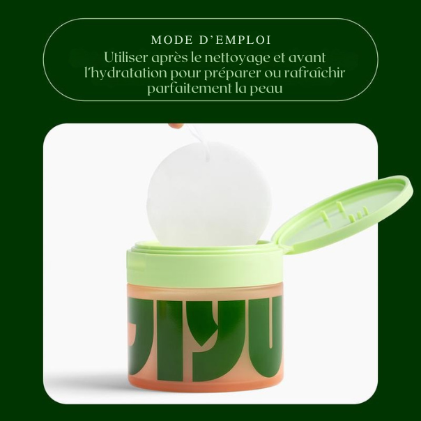 K-Beauty Cotons Toniques Anti-Âge – Hydratation & Éclat Instantané