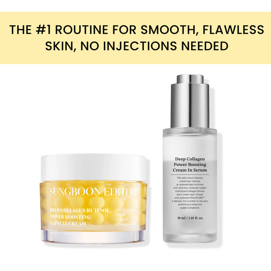 Glazed skin collagen