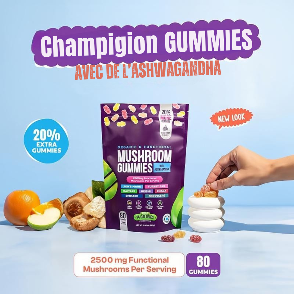Sicella™ Gummies aux champignons