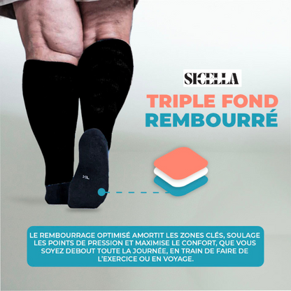 Chaussettes Confortables Pour La Circulation Sanguine