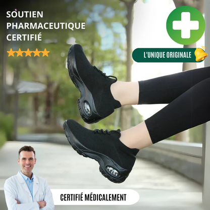 Chaussure orthopédique antidouleur avec coussin d'air