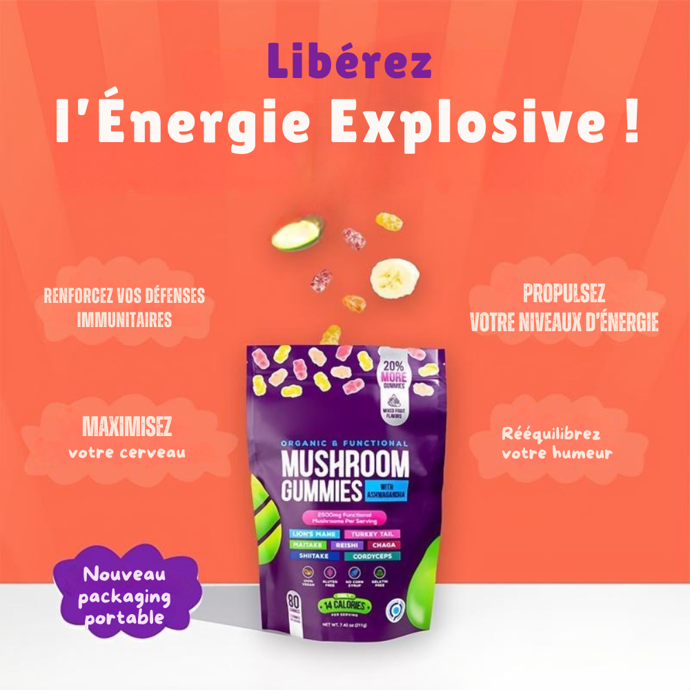 Sicella™ Gummies aux champignons