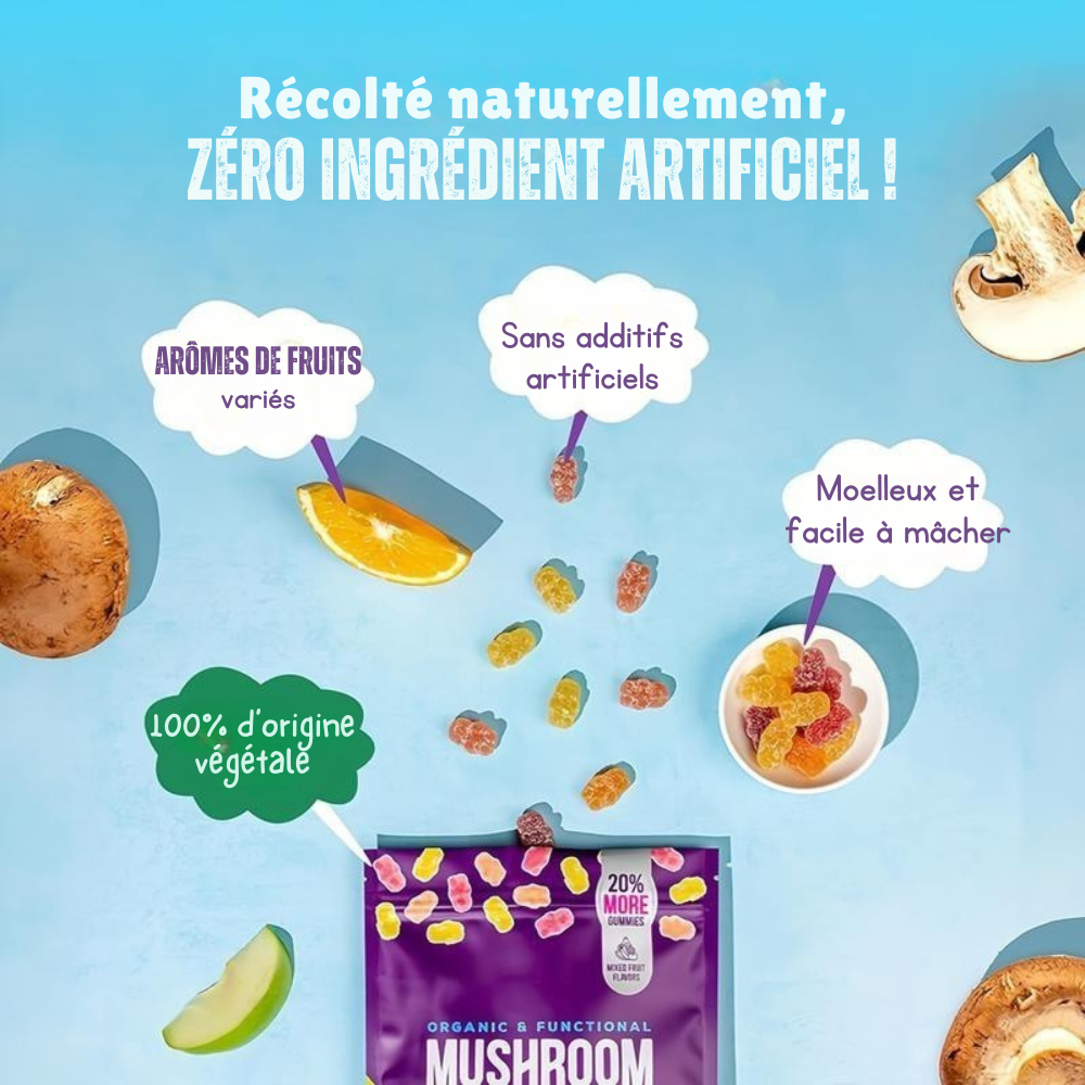 Sicella™ Gummies aux champignons