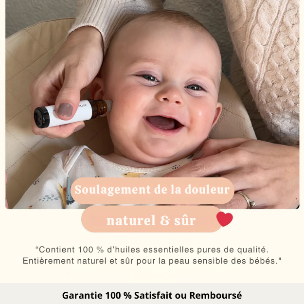 ZenBaby Roller® – Rouleau Apaisant pour Soulager les Poussées Dentaires