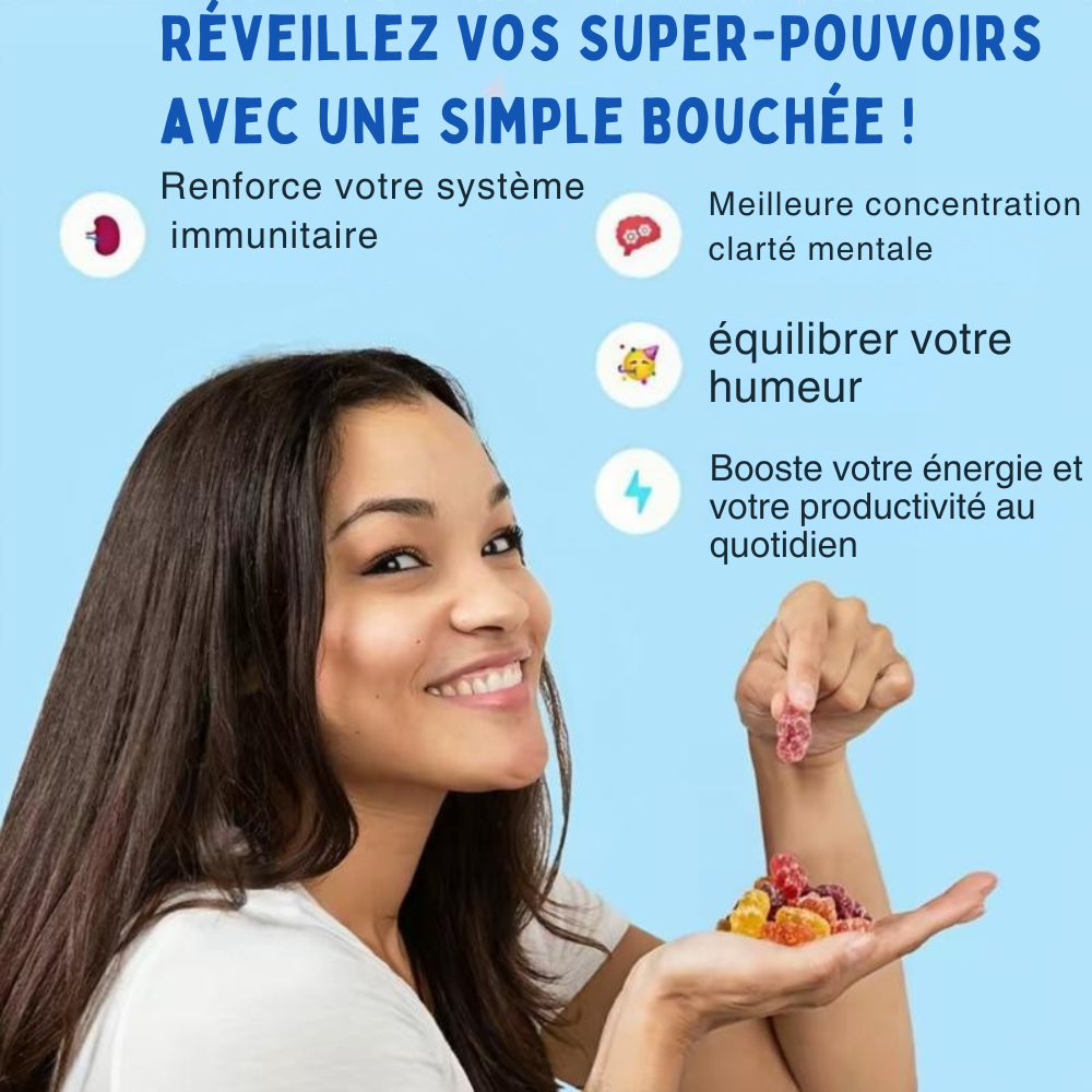 Sicella™ Gummies aux champignons