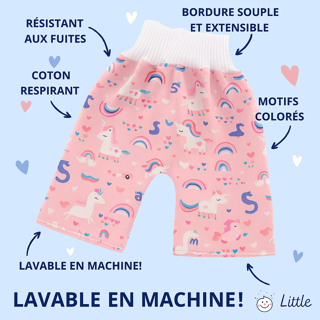 SafeNuit™ – Pantalon anti-pipi réutilisables