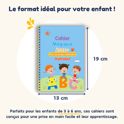 Cahiers Magiques | Améliorez l'écriture de votre enfant en 14 jours