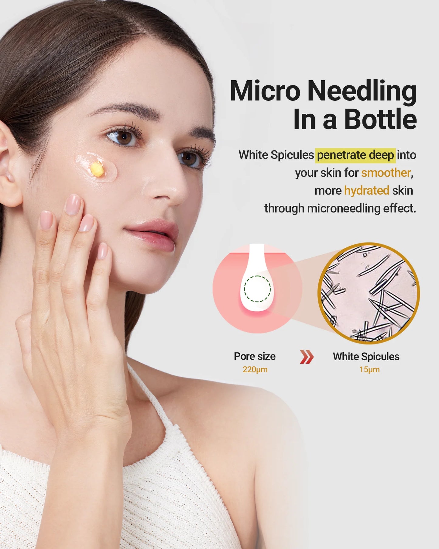 Glazed skin collagen