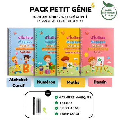 Cahiers Magiques | Améliorez l'écriture de votre enfant en 14 jours