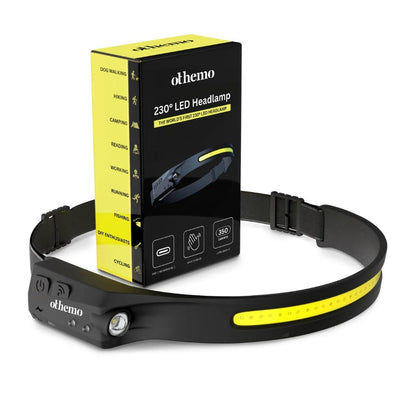 Lampe Frontale LED Ultra-Lumineuse 230°