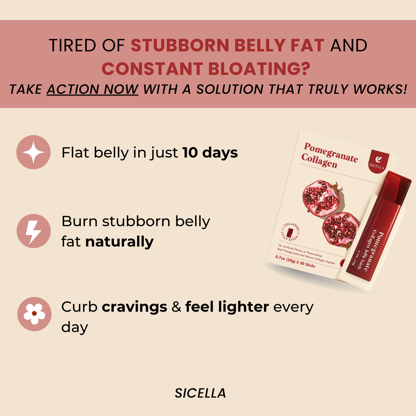 Sicella Belly Jelly stick